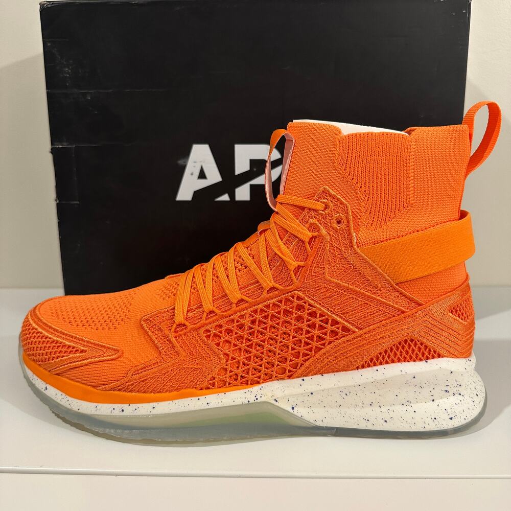 APL Concept X - Orange Sneakers Size 11.5 Men's New in Box - Picture 4 of 8